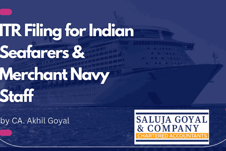 itr filing for navy and seaman india